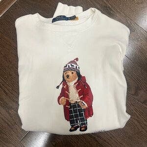 Polo by Ralph Lauren women’s Cream Bear Sweater